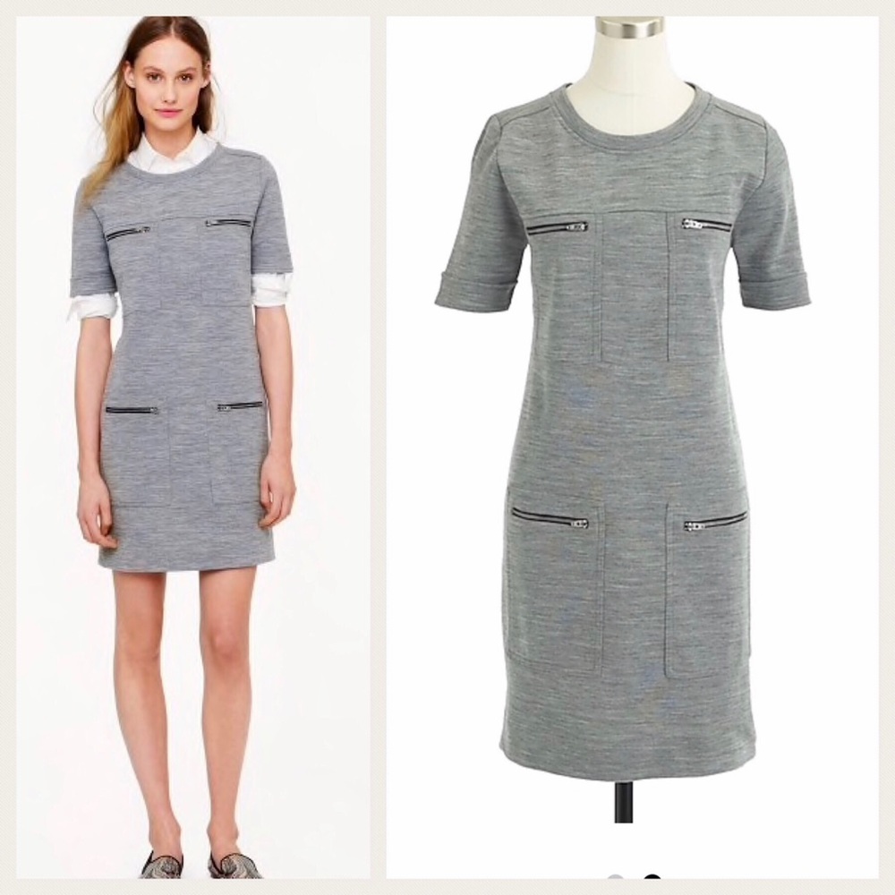 J CREW Zip Pocket Dress‼️